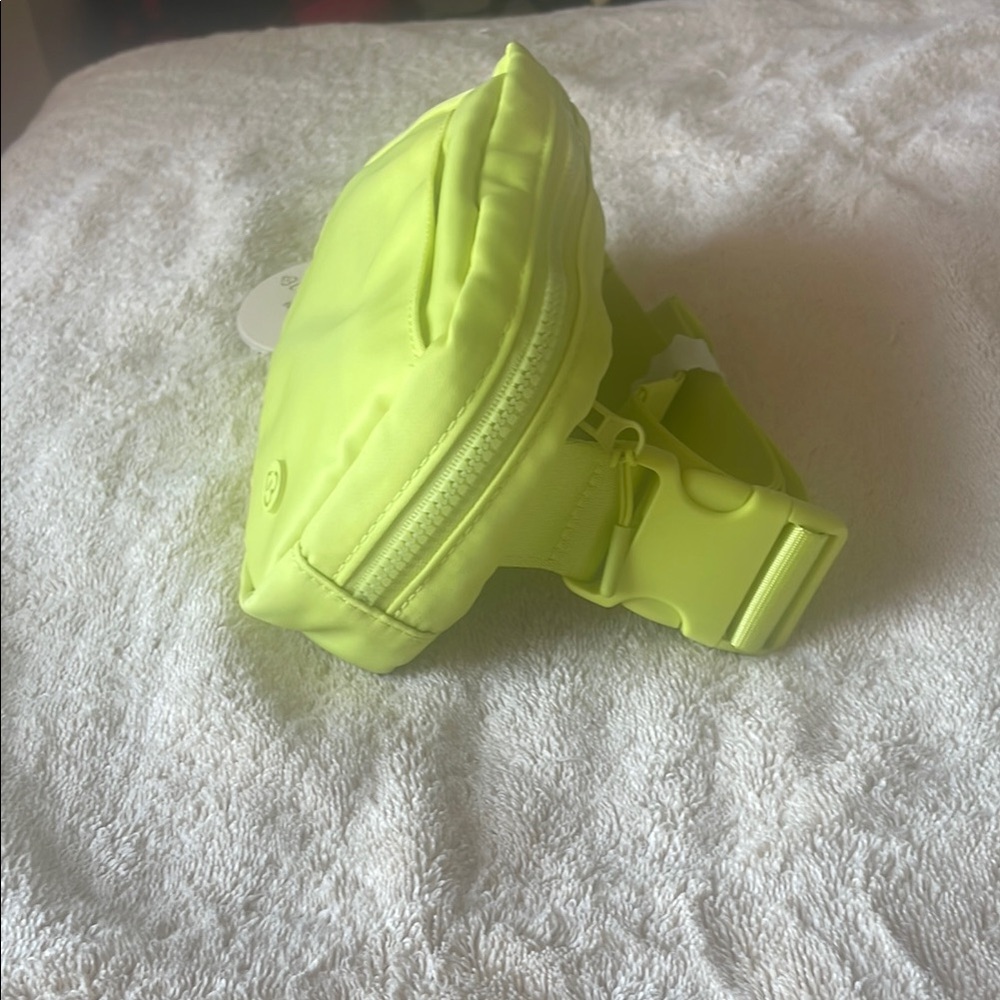 Neon Yellow Belt Bag